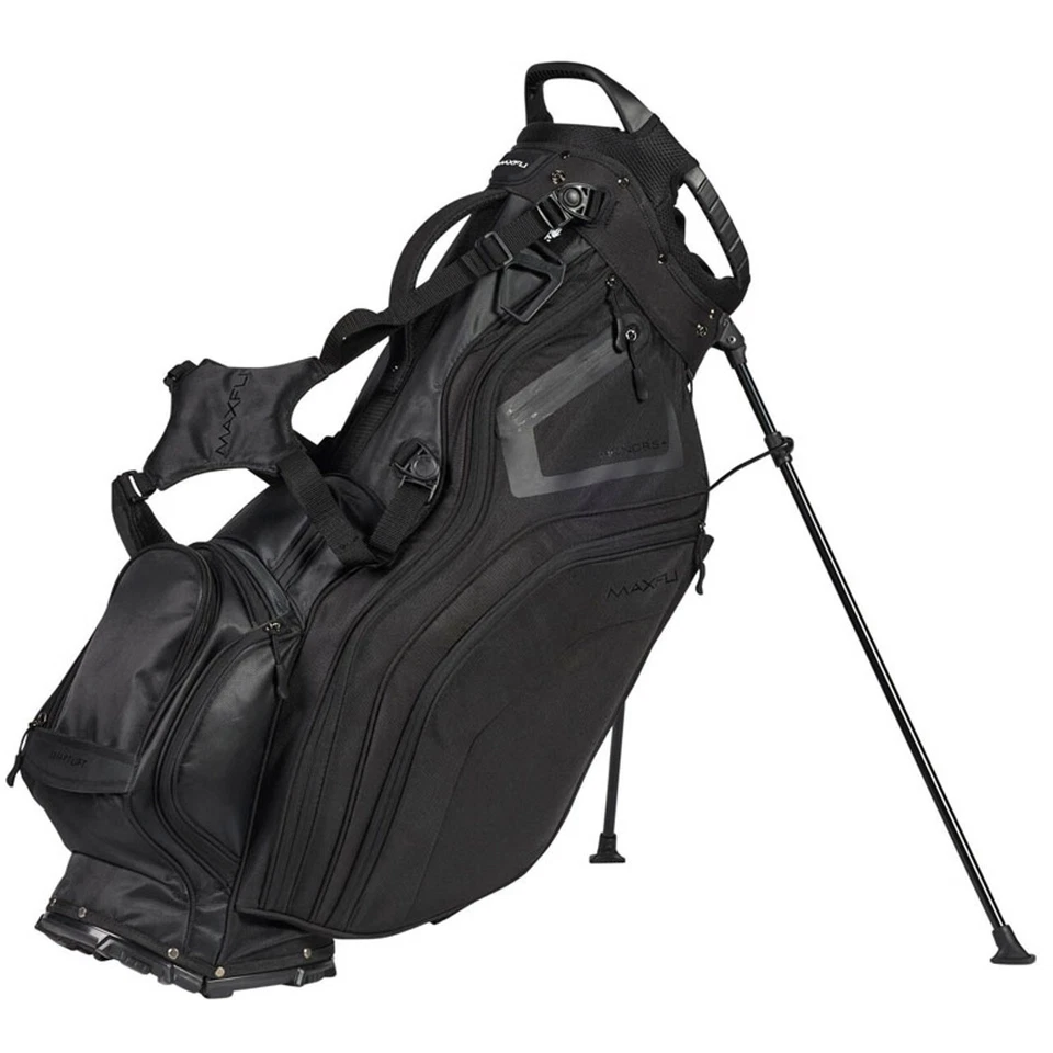 Maxfli Honors+Bolsa Suporte para Taco de Golfe Preta 14 Vias Divisória 11 Bolsos 300D Construct - Imagem 1 de 2