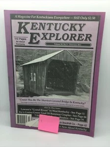 Kentucky Explorer Magazine Issues Genealogy History Stories Pictures Feb 2011 - Foto 1 di 6