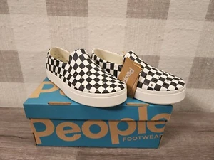 People Footwear THE SLATER REALLY Checker/Picket White Young Schuh Größe J 1 ✅ - Bild 1 von 5