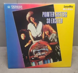POINTER SISTERS 8" Laserdisc Music Videos "I'm so Excited" 1986 MTV Hits. - Imagen 1 de 3