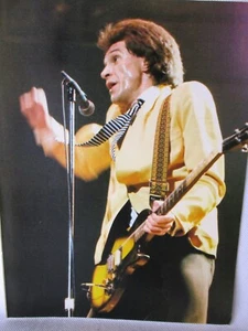 The Kinks Ray Davies Color Photo 1983 Vintage Print Ad Music Room Man Cave - Picture 1 of 1