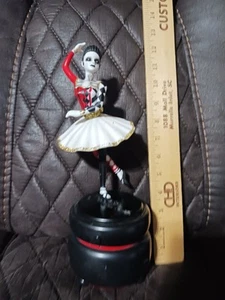 ⭐️Gemmy Harlequin Ballerina Untested, No Cloche, Used See Photos. - Picture 1 of 5