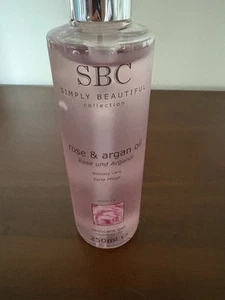 SBC Rose & Argan Oil Skincare Gel Large Pump Bottle 500ml Brand New - Picture 1 of 3