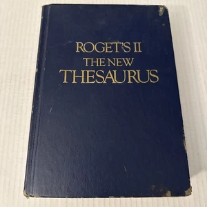 Roget’s II The New Thesaurus 1980 Hardcover by Houghton Mifflin Boston - Imagen 1 de 11