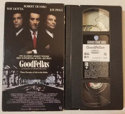 📼 VINTAGE 📼 Goodfellas 📼 (VHS, 1990) 📼 TESTED 📼 Foto 1 de 2