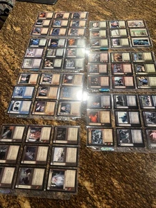 Lord Of The Rings LOTR TCG Mines Of Moria Complete 122 Basic cards In Sleeves - Picture 1 of 14
