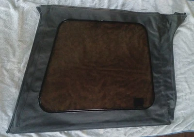Jeep TJ lado del pasajero derecha techo blando ventana Bestop Supertop Wrangler 97-06 Foto 1 de 4