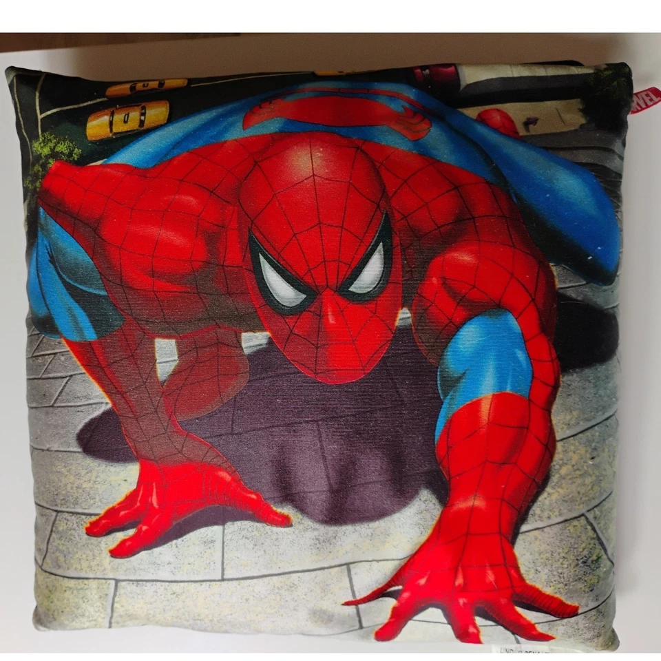 Cojín Almohada Marvel Spider Man Personajes Marvel Todos los Derechos Cuentas de Poliestireno Foto 1 de 4