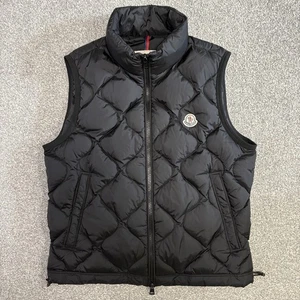 Moncler Allemont Weste schwarz Größe 2 Small 100 % authentisch - Bild 1 von 15