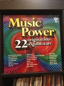Ktel Music Power 22 Original Hits Stars 1974 Collectors Edition VG TU234 LP Ktel - Picture 1 of 3