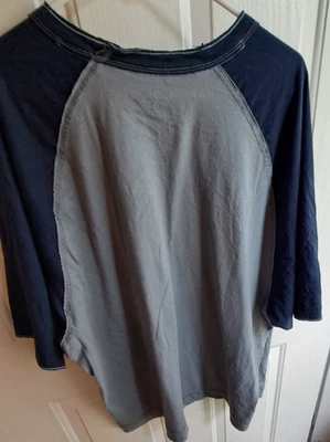 Route 66 Americas Highway gris manga 3/4 raglán 3X Foto 1 de 4