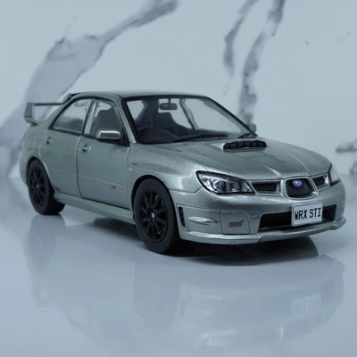 Subaru Impreza WRX STI Hawkeye 2006 By Whitebox 1:24 Diecast Model Car Silver - Image 1 of 4