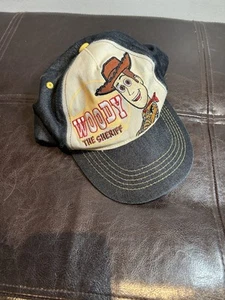 Toy Story Sheriff Woody Hat Kids Youth Vintage 90s Adjustable Disney Embroidered - Picture 1 of 3