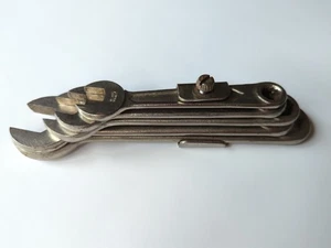 Rare Vintage Indestro Select Steel Open-Box Wrench Set Made in Western Germany - Picture 1 of 18