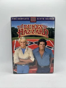 The Dukes of Hazzard The Complete Sixth Season 6 (DVD 2005) FACTORY SEALED New - Picture 1 of 2