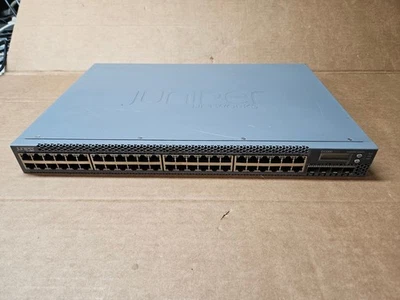 Juniper EX3300 48P EX3300-48P 48 Port PoE+ Gigabit Switch Excellent Condition! - Image 1 of 3
