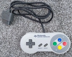 Authentischer Original Zubehör Hersteller Nintendo SNES Spiel Controller Super Famicom - getestet - schneller US-Versand - Bild 1 von 3