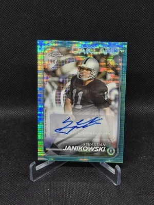 2024 Topps Chrome - Sebastian Janikowski #BA-SJA - Aqua Refractor Auto  /199 - Image 1 of 3
