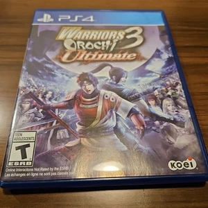 Warriors Orochi 3: Ultimate (Sony PlayStation 4) - Complete CIB, TESTED WORKING - Picture 1 of 7