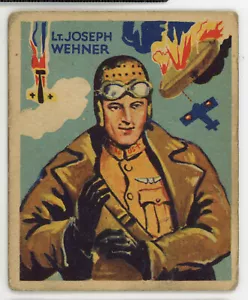 Sky Birds Karte R136 National Chicle R136 1934 Nr 25 Joe Wehner Boston schön - Bild 1 von 2