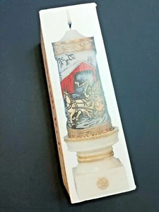 Schlittenfahrt Kerze - Weihnachten - sehr guter Zustand - nie benutzt - Vintage 1978 - Bild 1 von 7