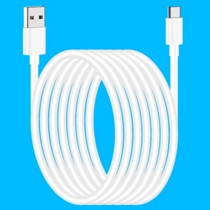 Fast Charging Home Type C USB 3.1 to USB A 2.0 Male Cable 15ft for Android Phone - Picture 1 of 3