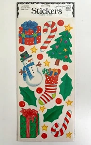 Me and My Big Ideas CHRISTMAS ICONS 12" x 5" Sticker Sheet MAMBI Snowman Holly - Picture 1 of 1