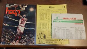 NBA HOOP MAGAZINE YERBOOK * 1987-88 JORDAN BULLS