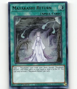 Yugioh Mayakashi Return MAMA-EN019 Magnificent Mavens Ultra Rare - Picture 1 of 1