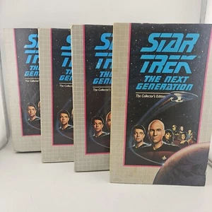 Star Trek - VHS - The Next Generation - Collector's Editions - Big Box (4 Tapes) - Picture 1 of 19