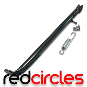 SOPORTE LATERAL PIT BIKE 385mm con resorte y perno se adapta a 125cc 140cc 160cc 190cc - Imagen 1 de 2