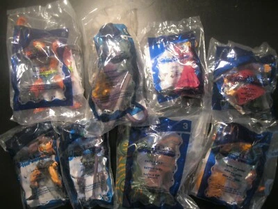 Masters Of The Universe «Полный набор из 8 игрушечных экшн-фигурок» новый нераспакованный McDonald's 2003 - Изображение 1 из 4