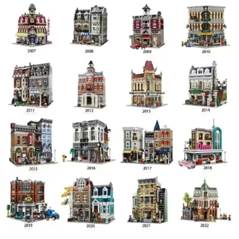 🏙️Creatoring Expert Building Blocks Models - Modular Bricks Educational Toy🎁 - Image 1 of 4