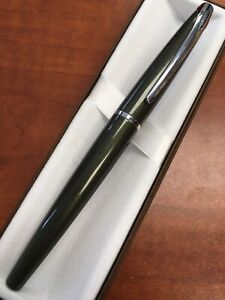 Cross ATX Spruce Green Fountain Pen “B” Nib