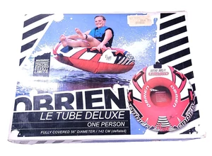 O'Brien Le Tube Deluxe 56 Inch Single Rider Inflatable Towable Water Inner Tube - Picture 1 of 8