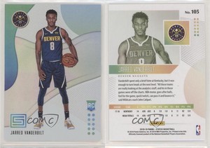 2018-19 Panini Status Rookies 1 Jarred Vanderbilt #105 Rookie RC
