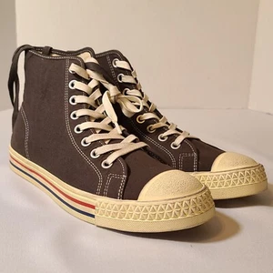 Hood Mitchell And Ness 1967 Rocket hochgeschnittene Schuhe Größe M 9 W 11 neu im Karton - Bild 1 von 13