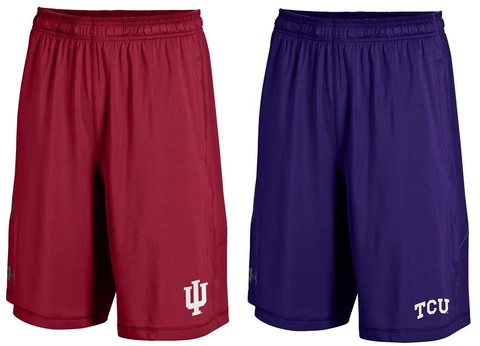 (Mens) Under Armour HeatGear NCAA College Raid Athletic Basketball Sports Shorts Cover