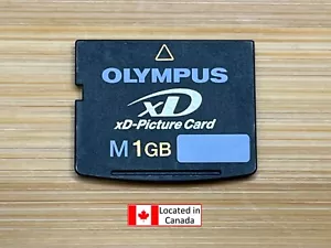 Olympus 1GB M xD-Picture memory Card XD FujiFilm & Kodak Old Cameras 19C - Picture 1 of 3