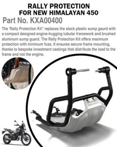 "RALLY PROTECTION FIT FOR ROYAL ENFIELD NEW HIMALAYAN 450 - Picture 1 of 8