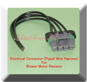 Connector of Blower Motor resistor RU830 Fits: Blazer Jimmy With Auto. AC - Picture 1 of 2