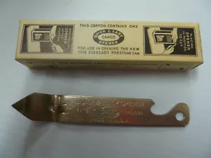 NUEVO en Caja Vintage Eveready Prestone Abridor de Botellas Líquidos Canco - Imagen 1 de 4