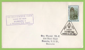 Australia 1968, Woomera launch of Europa 1 Rocket cancel cover - Picture 1 of 2