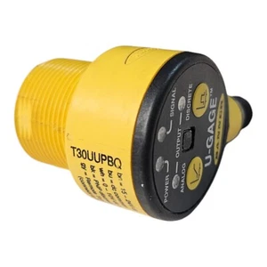 Banner T30U Series U-Gage T30UUPBQ Sensor Ultrasonic 2m Range Demo Unit - Picture 1 of 5