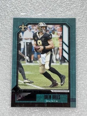 2020 Panini Playbook Purple Drew Brees #84 NR - Image 1 of 2