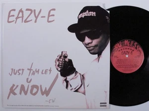 EAZY-E Just Tah Let U Know RUTHLESS 12" VG+ m - Picture 1 of 2