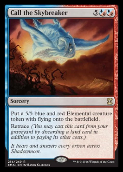 Call the Skybreaker -Foil Near Mint MTG Eternal Masters - Image 1 of 1