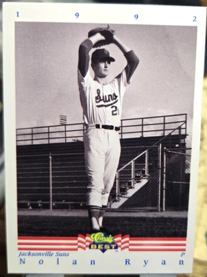 1992 Classic Best Minor League Baseball Card - Nolan Ryan HOF #01 (NM) Free Rtns - Image 1 of 2