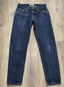Naked And Famous Jeans Mens 30x30 Blue Indigo Easy Guy Standard Slub 13.5 oz - Picture 1 of 7