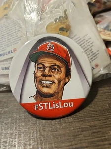 Lou Brock Pinback Button St. Louis Cardinals #StlisLou - Bild 1 von 2